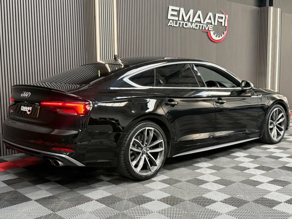 Audi S5 3.0 Tfsi V6 Sportback Tiptronic Quattro Euro 6 S BA18OZJ Black #6