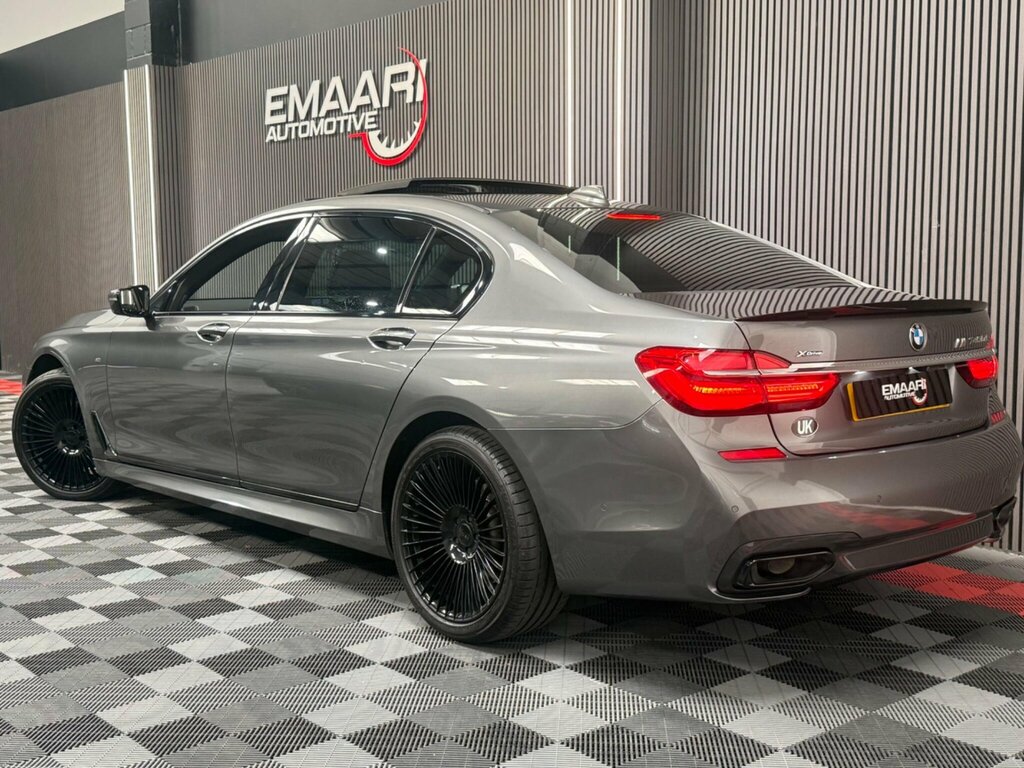 BMW 7 Series 3.0 740Ld M Sport Xdrive Euro 6 Ss Grey #3