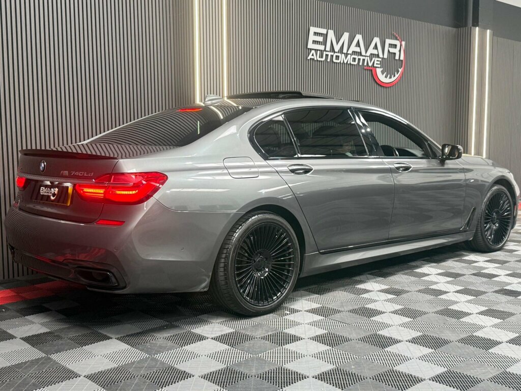 BMW 7 Series 3.0 740Ld M Sport Xdrive Euro 6 Ss Grey #6
