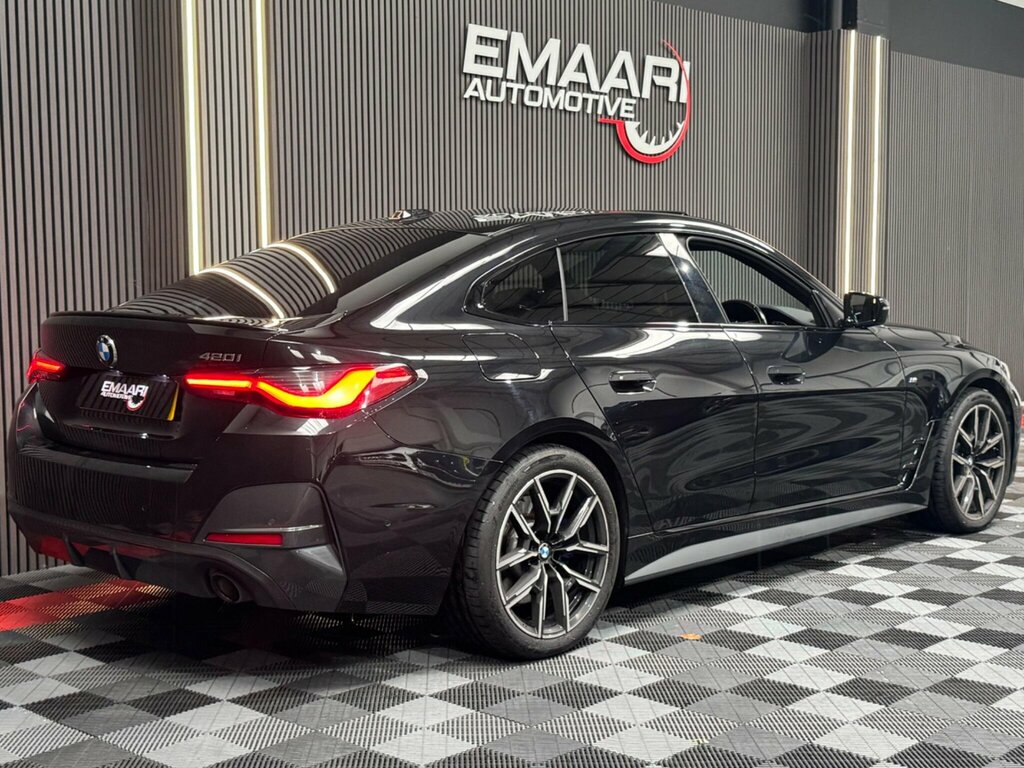 BMW 4 Series Gran Coupe 2.0 420I M Sport Euro 6 Ss Black #6