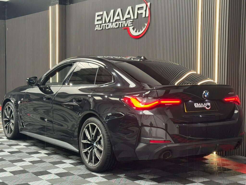 BMW 4 Series Gran Coupe 2.0 420I M Sport Euro 6 Ss Black #3