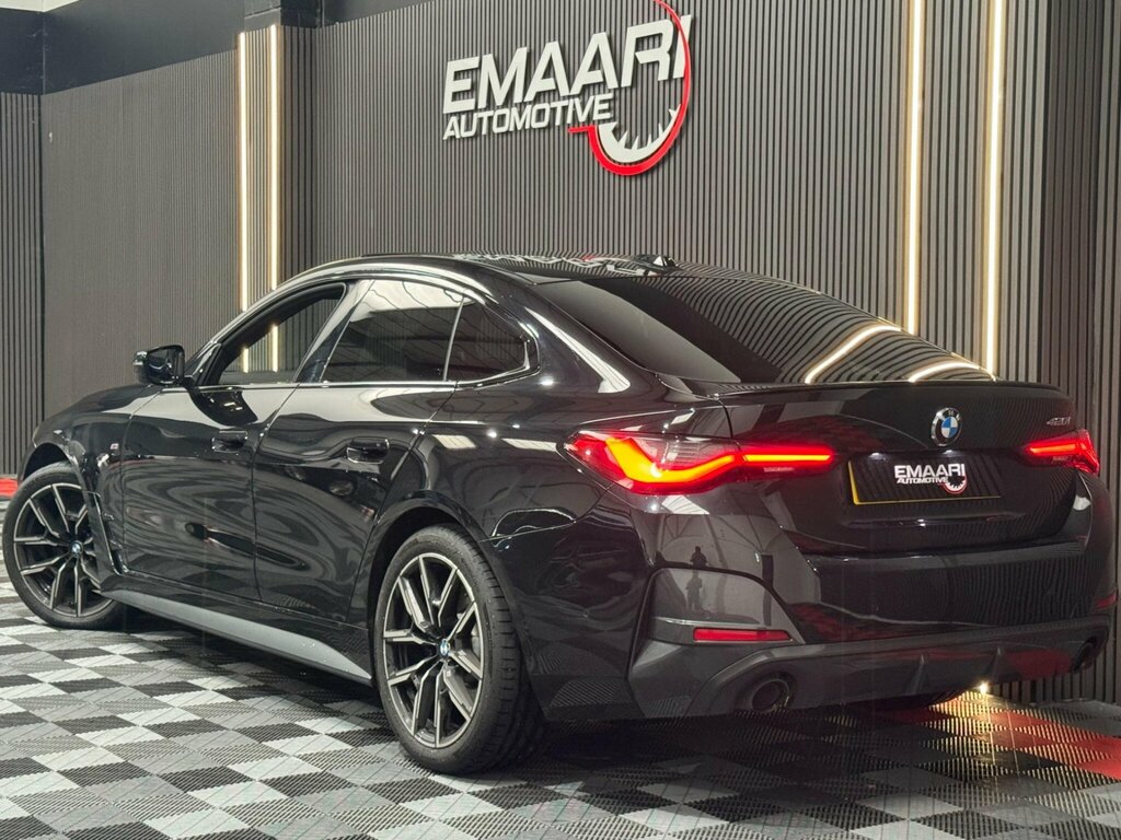 BMW 4 Series Gran Coupe 2.0 420I M Sport Euro 6 Ss Black #4