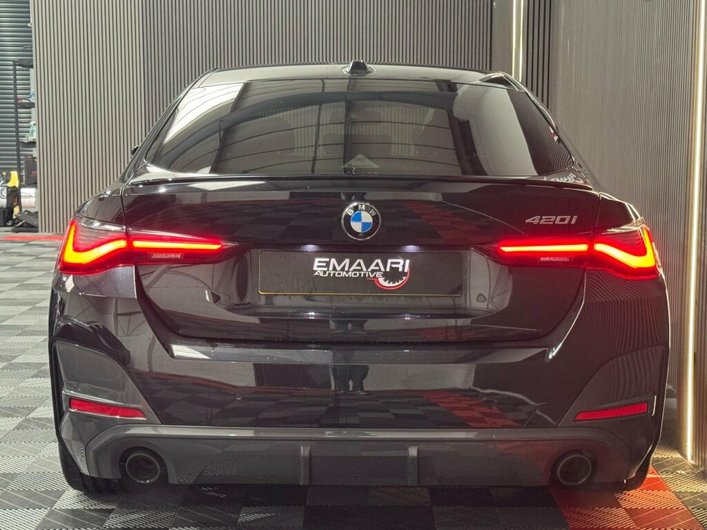 BMW 4 Series Gran Coupe 2.0 420I M Sport Euro 6 Ss Black #5
