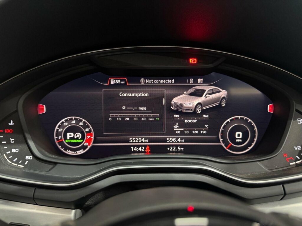 Audi S4 Automatic Red #43