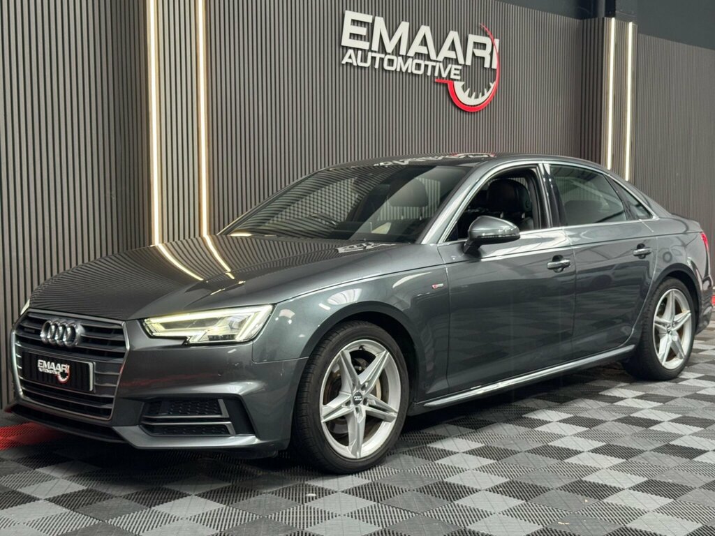 Audi A4 2.0 Tdi S Line S Tronic Quattro Euro 6 Ss Grey #2