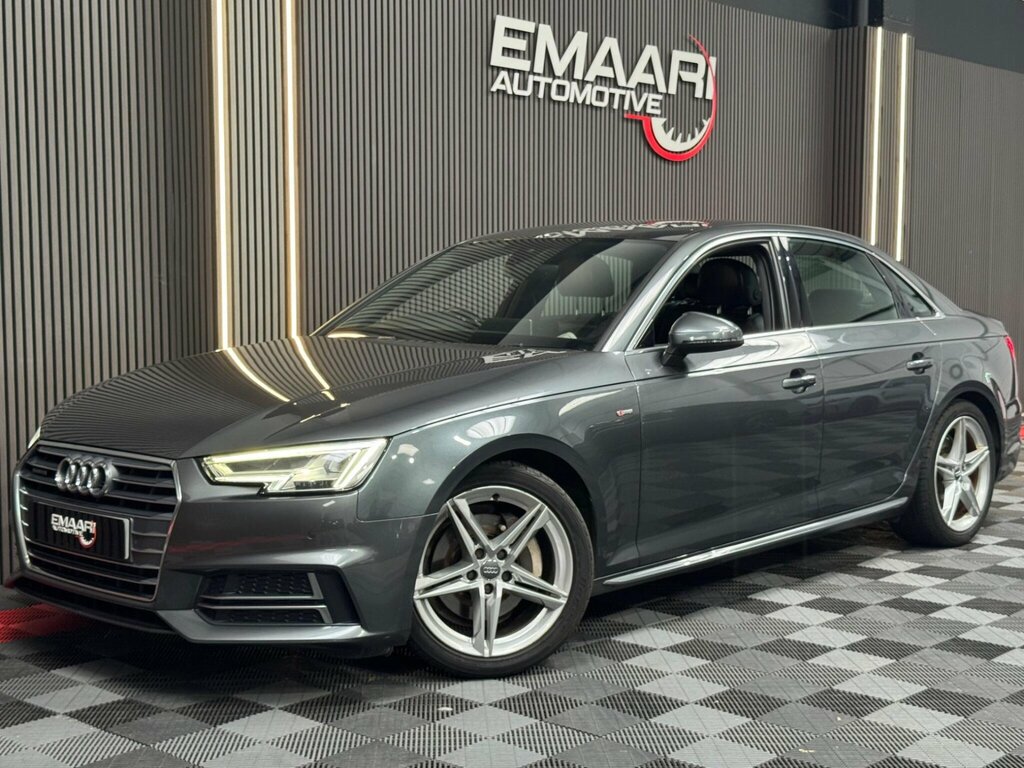 Audi A4 2.0 Tdi S Line S Tronic Quattro Euro 6 Ss Grey