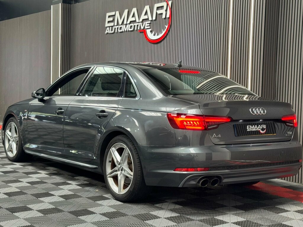 Audi A4 2.0 Tdi S Line S Tronic Quattro Euro 6 Ss Grey #4