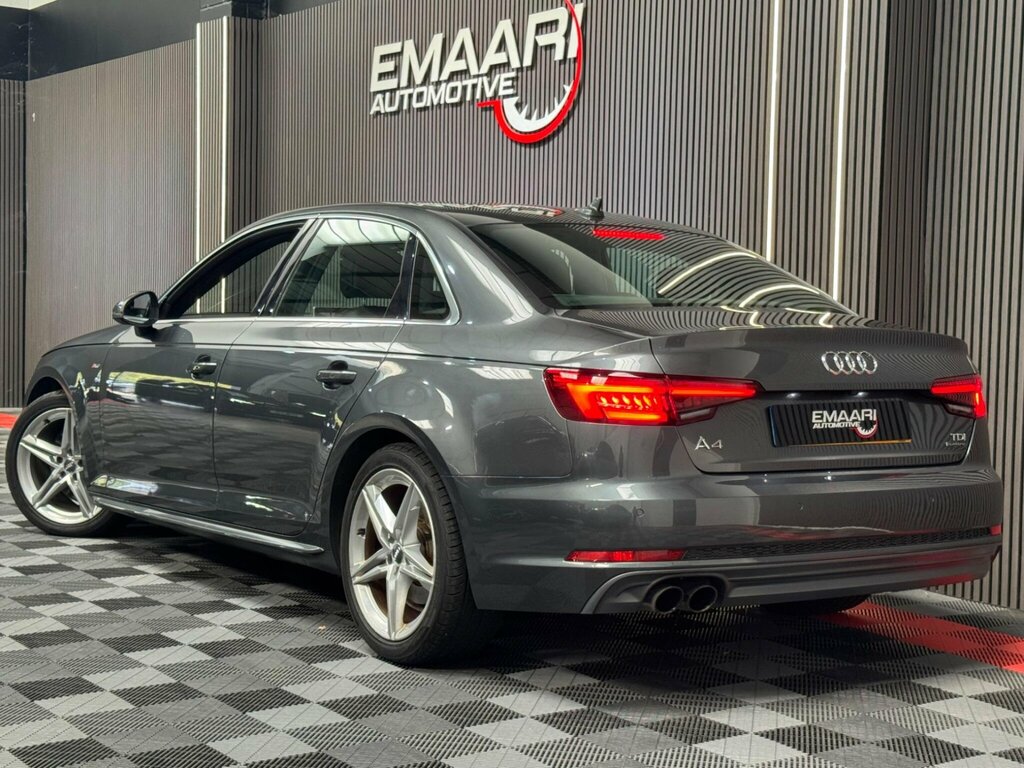 Audi A4 2.0 Tdi S Line S Tronic Quattro Euro 6 Ss Grey #3