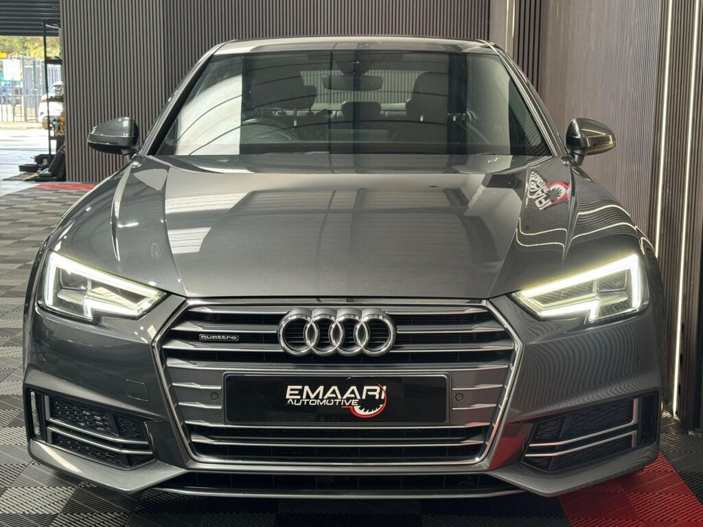 Audi A4 2.0 Tdi S Line S Tronic Quattro Euro 6 Ss Grey #5
