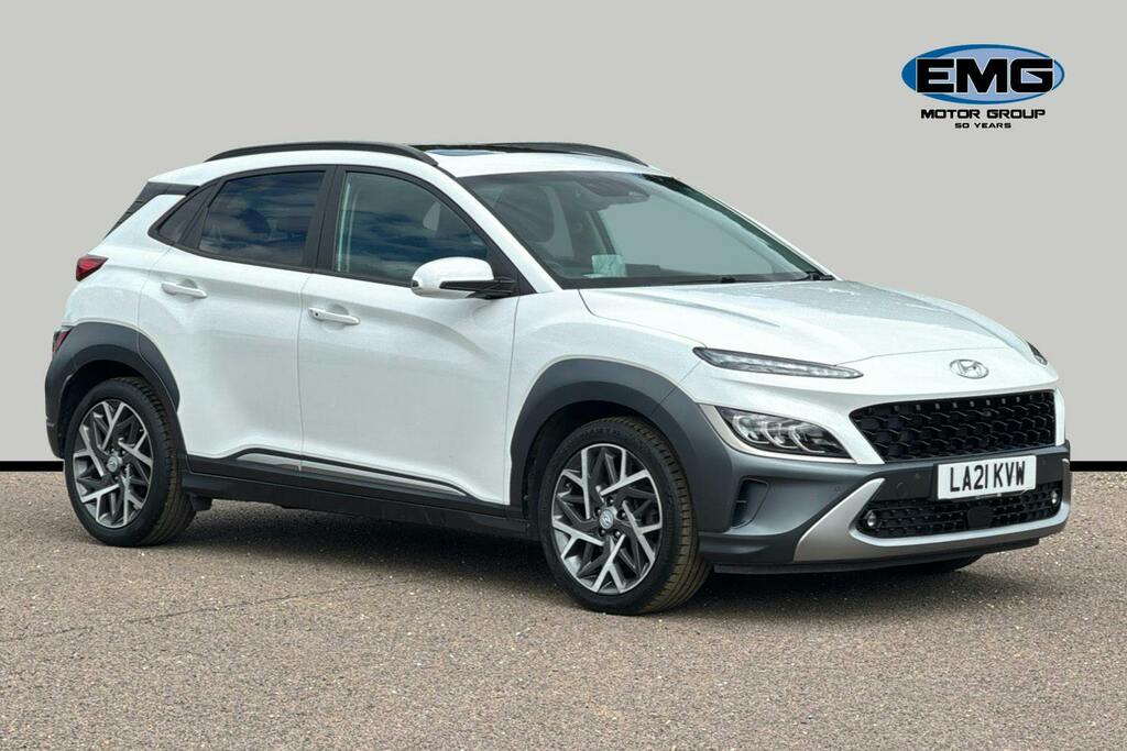 Hyundai Kona 1.6 H Gdi Ultimate Suv Hybrid Dct Ss White