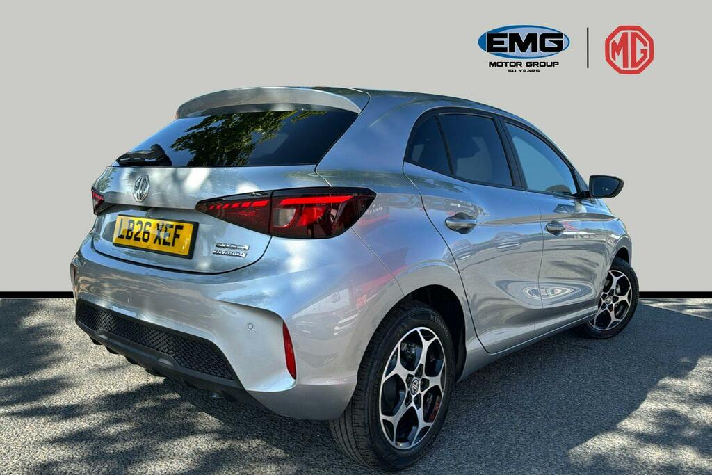MG MG3 1.5 Hybrid Plus Trophy Hatchback Hybrid Silver #6