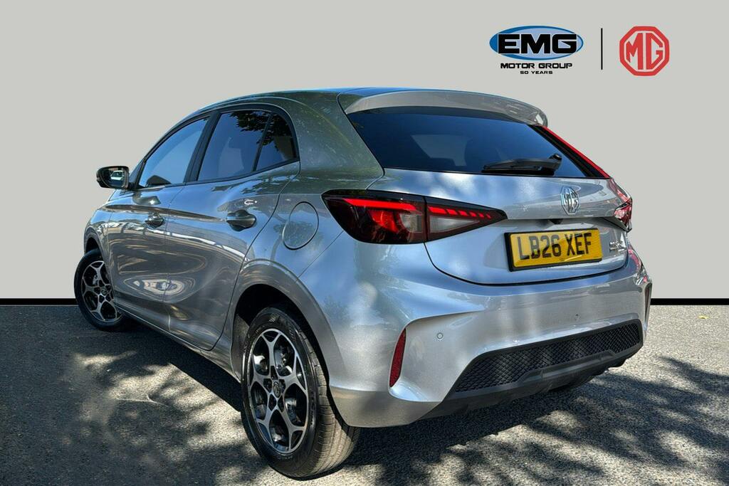 MG MG3 1.5 Hybrid Plus Trophy Hatchback Hybrid Silver #4
