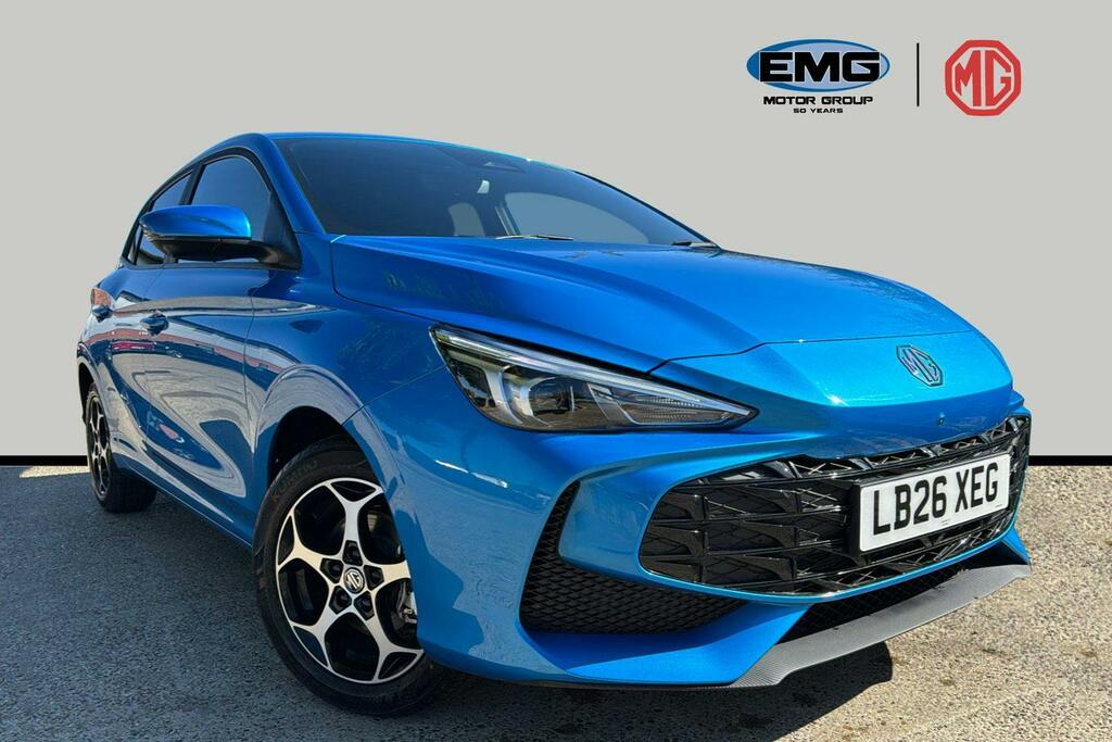 MG MG3 1.5 Hybrid Plus Trophy Hatchback Hybrid Blue