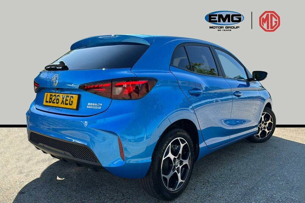 MG MG3 1.5 Hybrid Plus Trophy Hatchback Hybrid Blue #6