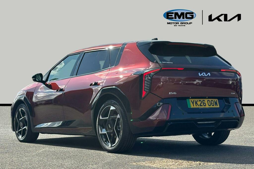 Kia EV4 81.4Kwh Gt Line Hatchback YK26OOW Red #4