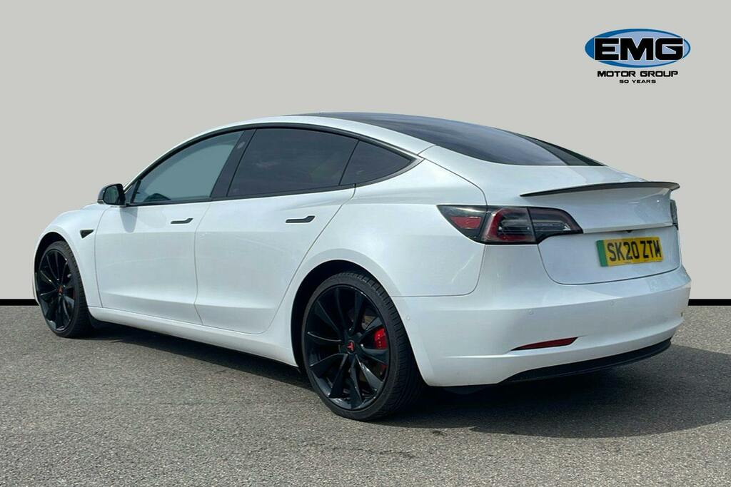 Tesla Model 3 Dual Motor Performance Saloon SK20ZTM White #4