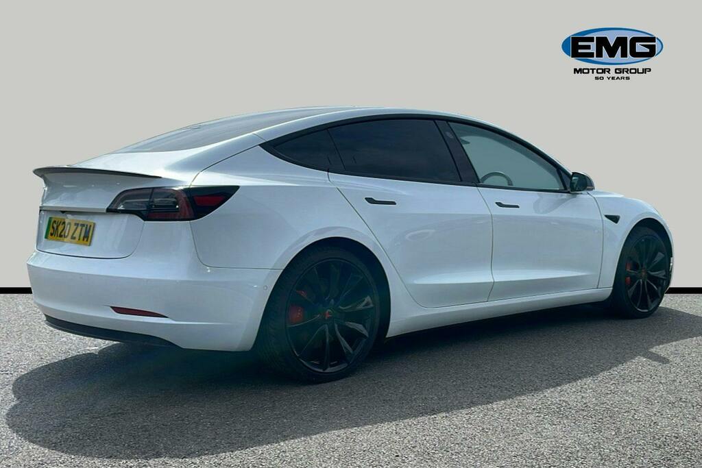 Tesla Model 3 Dual Motor Performance Saloon SK20ZTM White #6