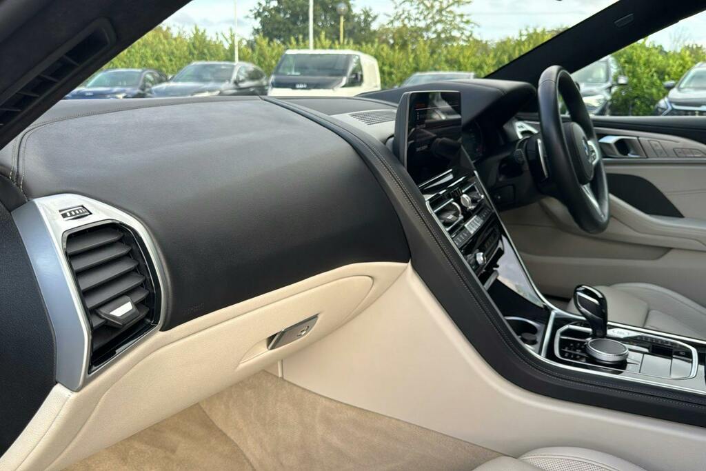 BMW 8 Series Gran Coupe White White #39
