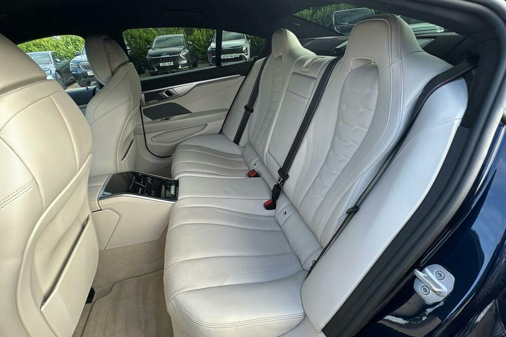 BMW 8 Series Gran Coupe White White #37