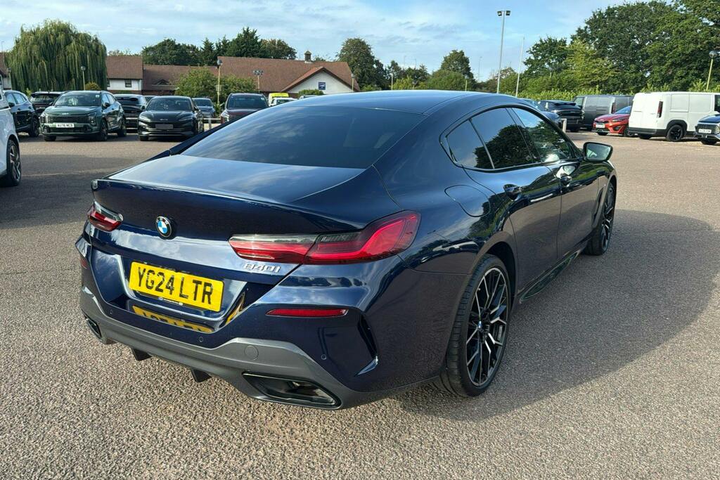 BMW 8 Series Gran Coupe White White #25