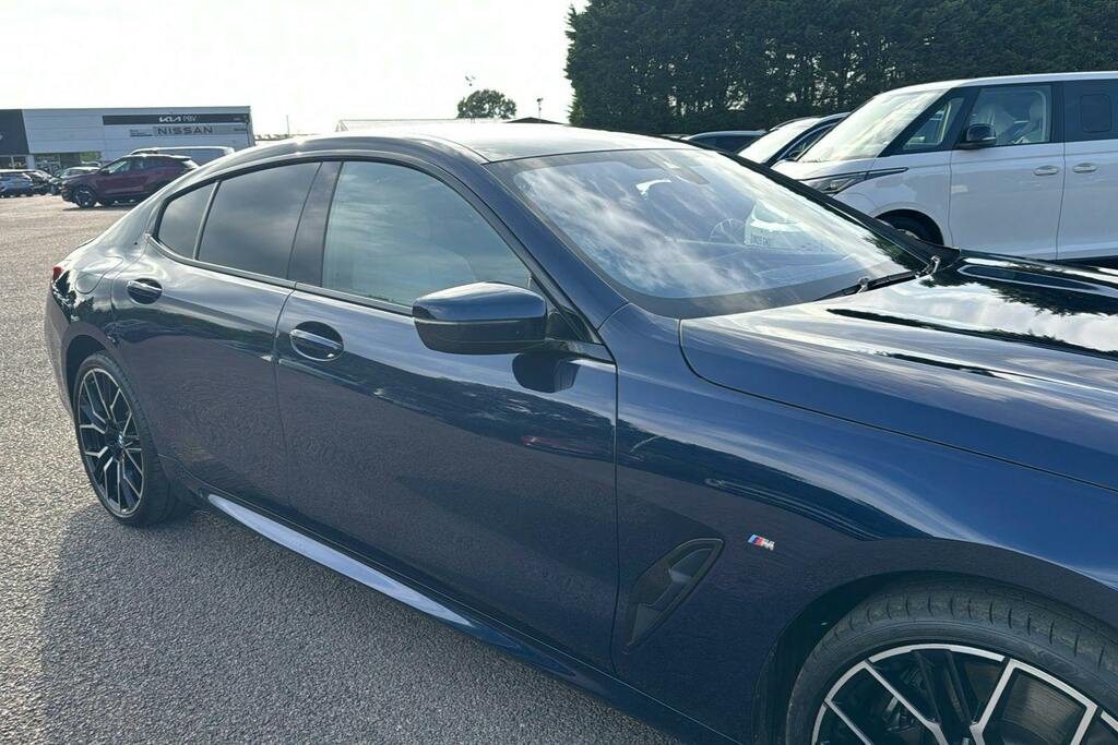 BMW 8 Series Gran Coupe White White #28
