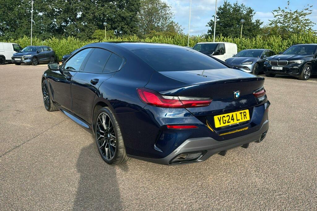 BMW 8 Series Gran Coupe White White #23