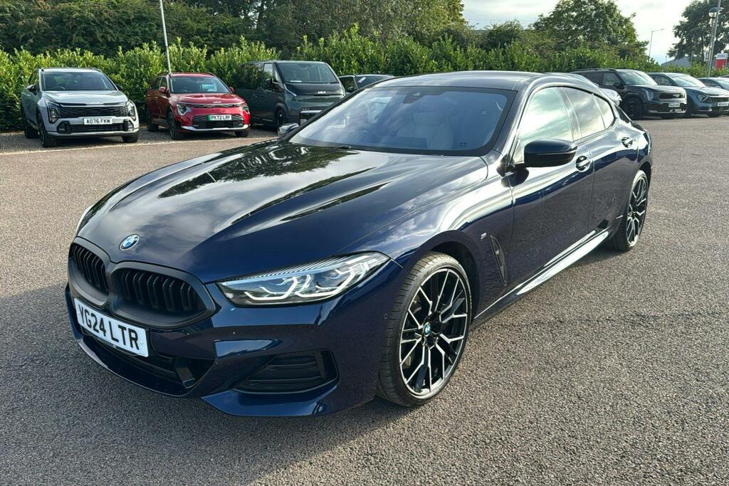 BMW 8 Series Gran Coupe White White #31