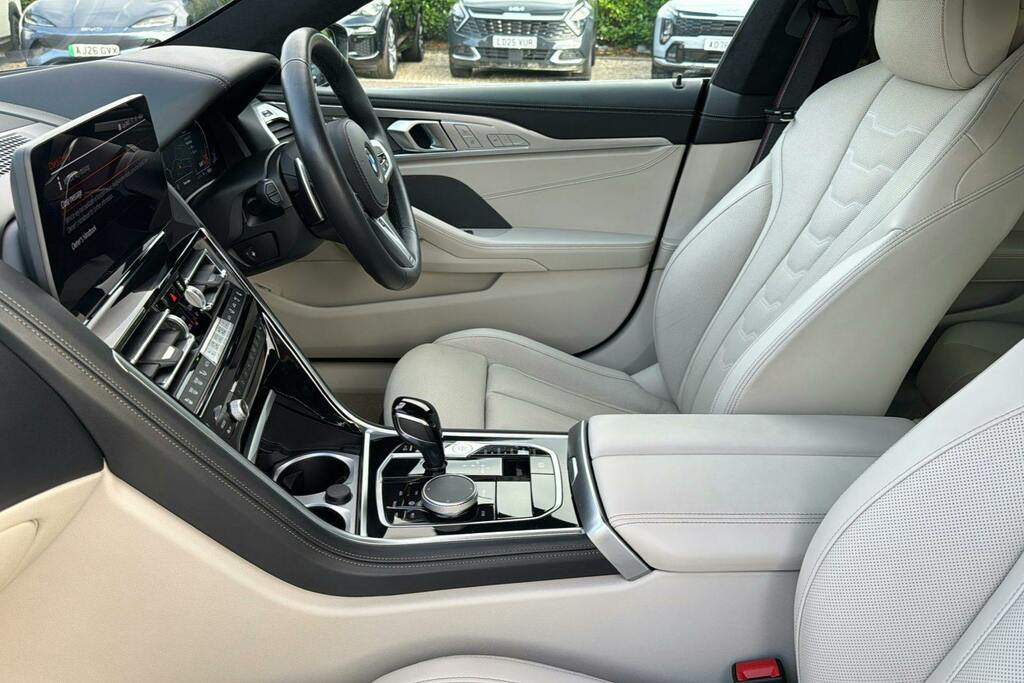 BMW 8 Series Gran Coupe White White #40