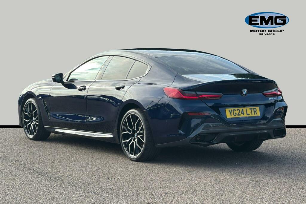BMW 8 Series Gran Coupe 3.0 840I M Sport Saloon Steptronic S Blue #4