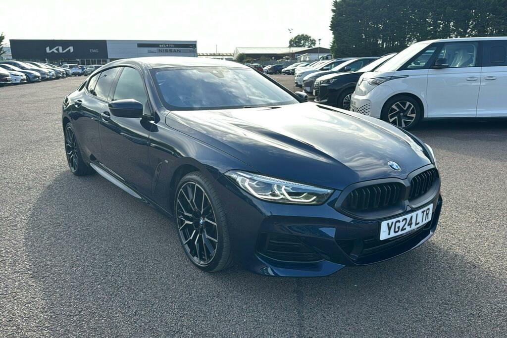 BMW 8 Series Gran Coupe White White #29