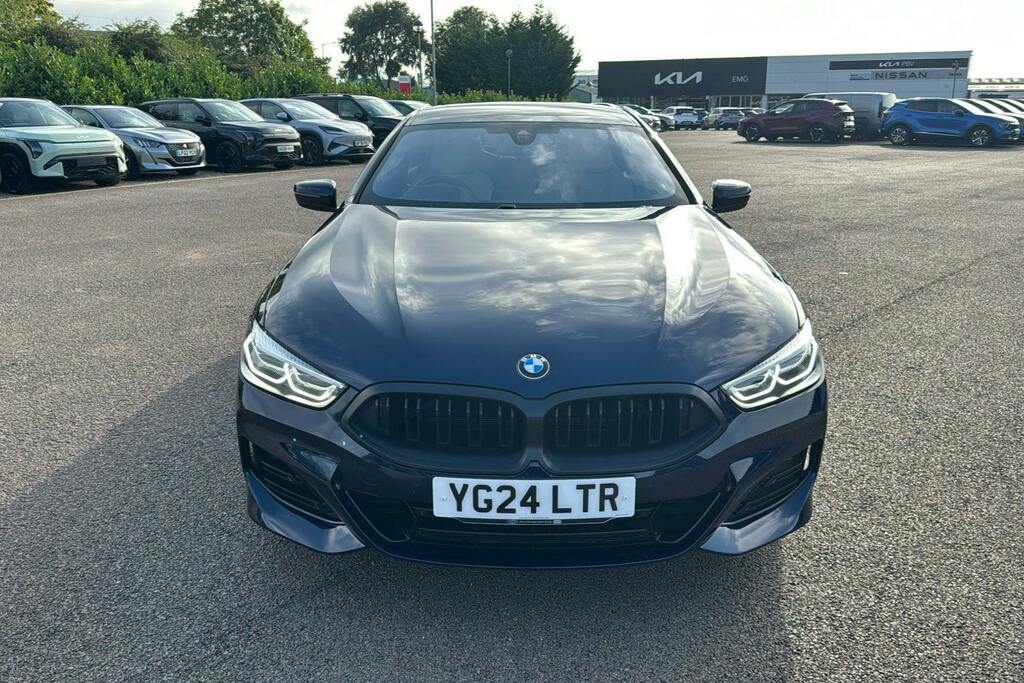BMW 8 Series Gran Coupe White White #30
