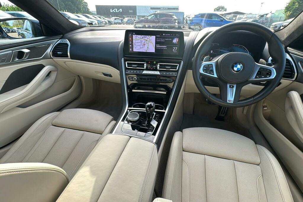 BMW 8 Series Gran Coupe White White #8