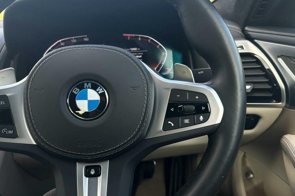 BMW 8 Series Gran Coupe White White #16