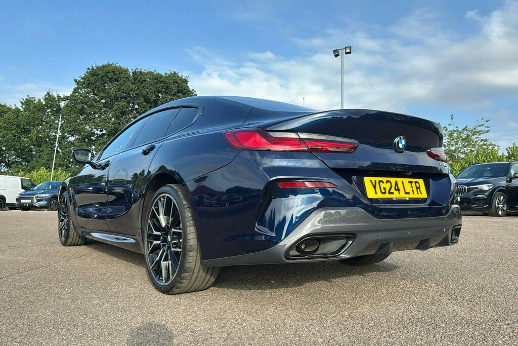 BMW 8 Series Gran Coupe White White #24