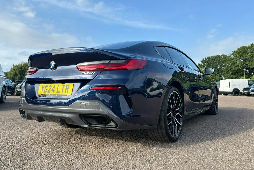 BMW 8 Series Gran Coupe White White #26
