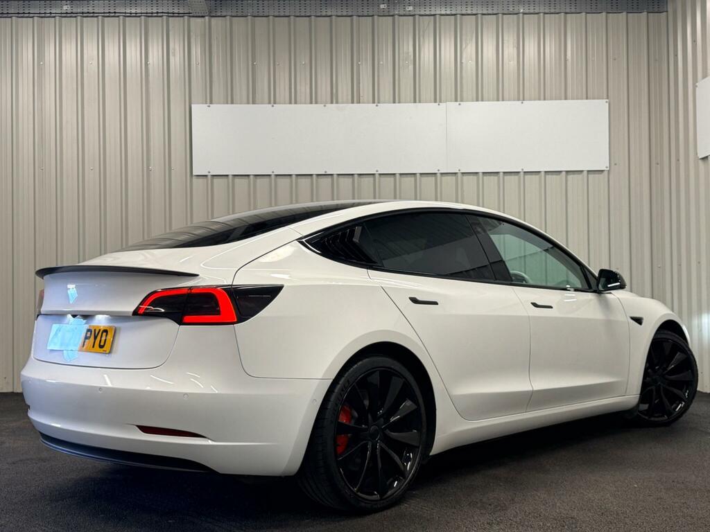 Tesla Model 3 Performance White #6