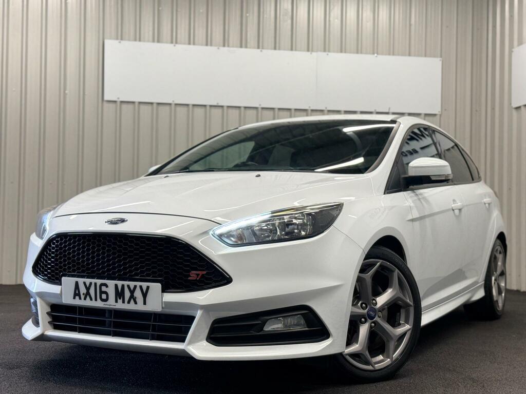 Ford Focus 2.0 Tdci St-2 Euro 6 Ss AX16MXY White #3