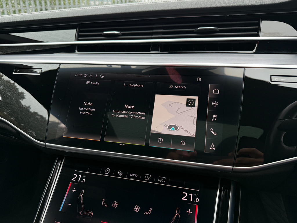 Audi A8 Launch Edition Blue #52
