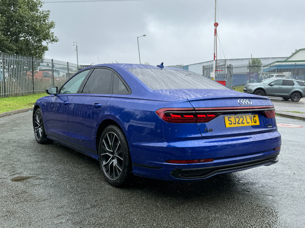 Audi A8 Launch Edition Blue #17
