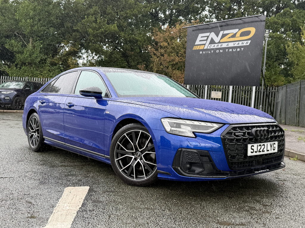 Audi A8 Launch Edition Blue #12