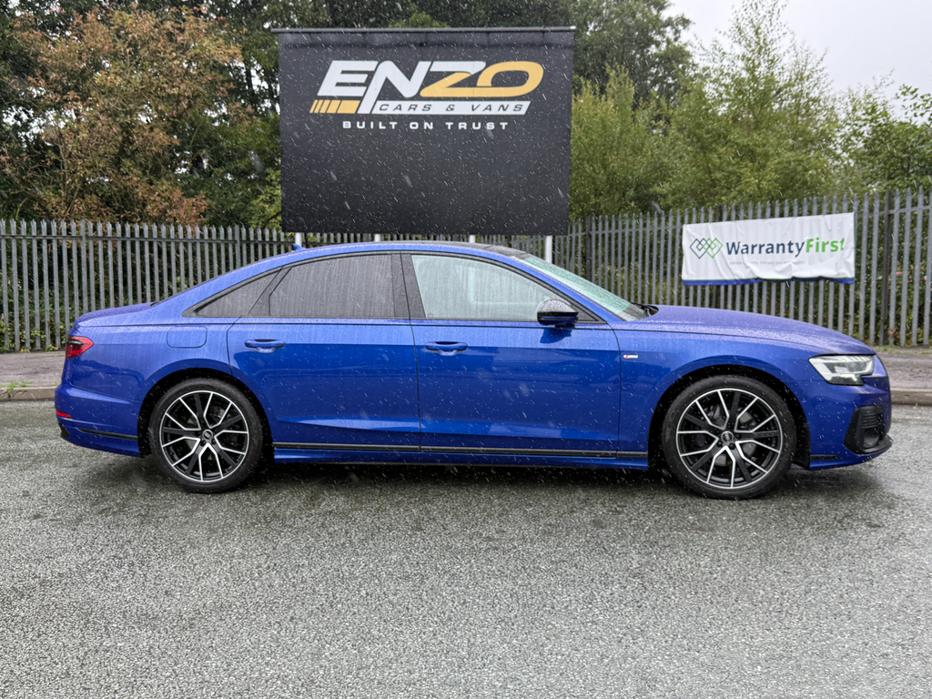 Audi A8 Launch Edition Blue #14