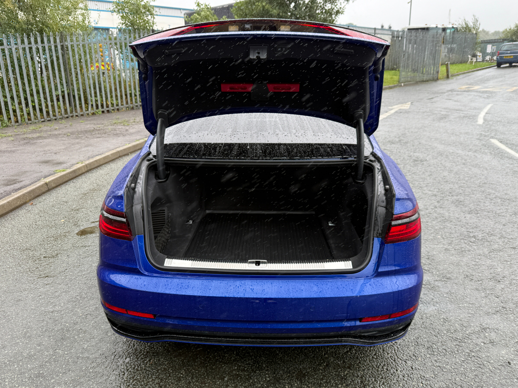 Audi A8 Launch Edition Blue #23