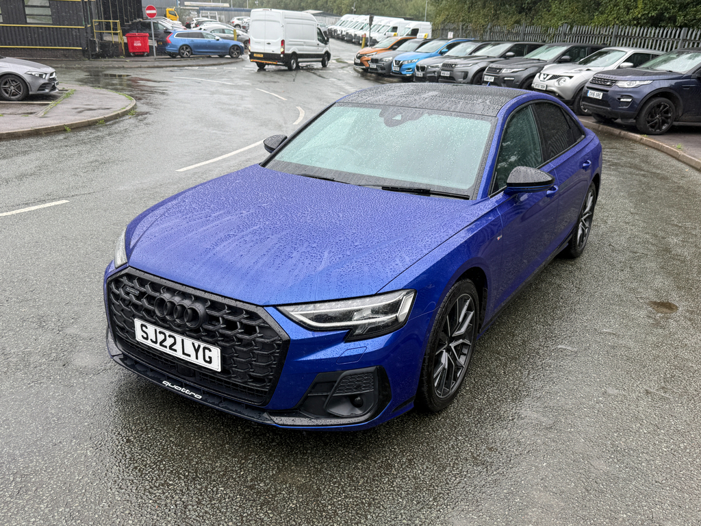 Audi A8 Launch Edition Blue #20