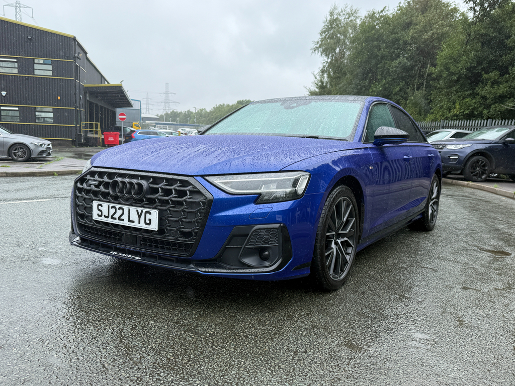Audi A8 Launch Edition Blue #19
