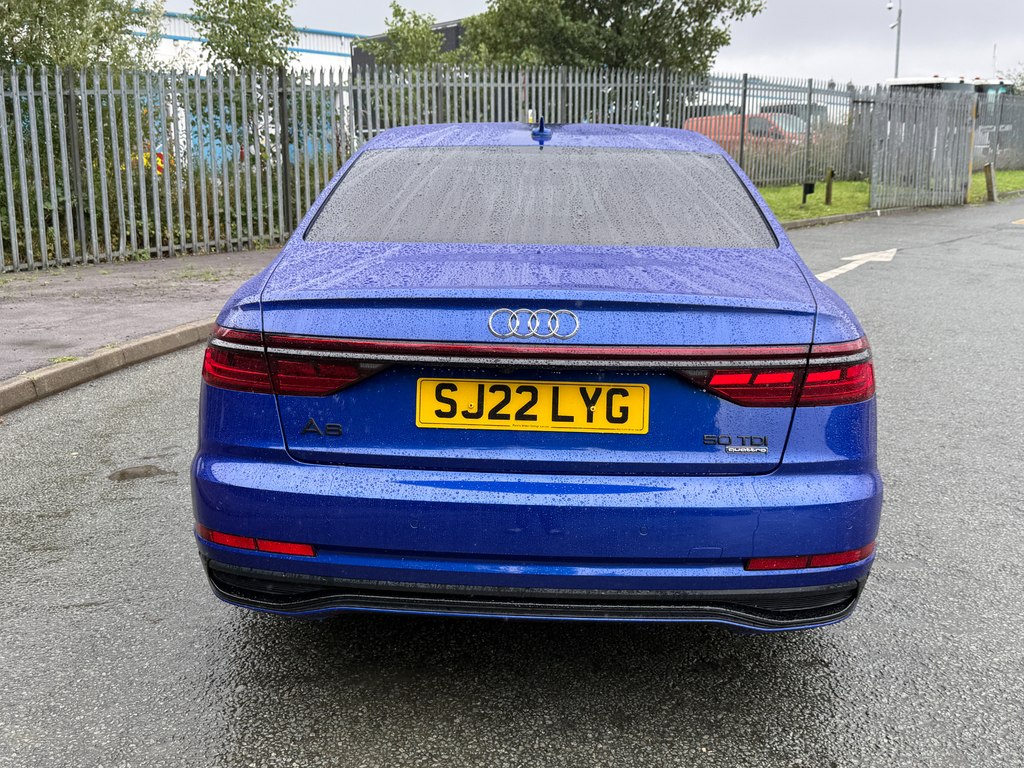 Audi A8 Launch Edition Blue #16