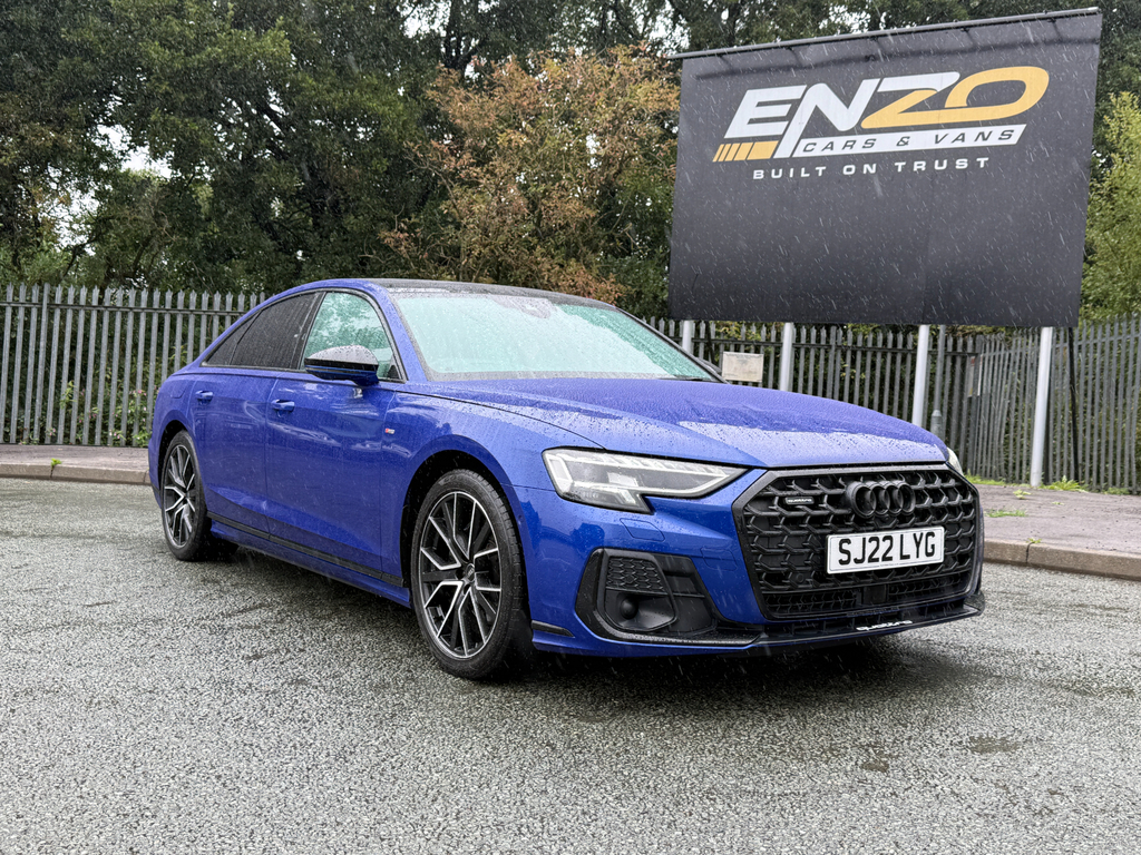 Audi A8 Launch Edition Blue #13