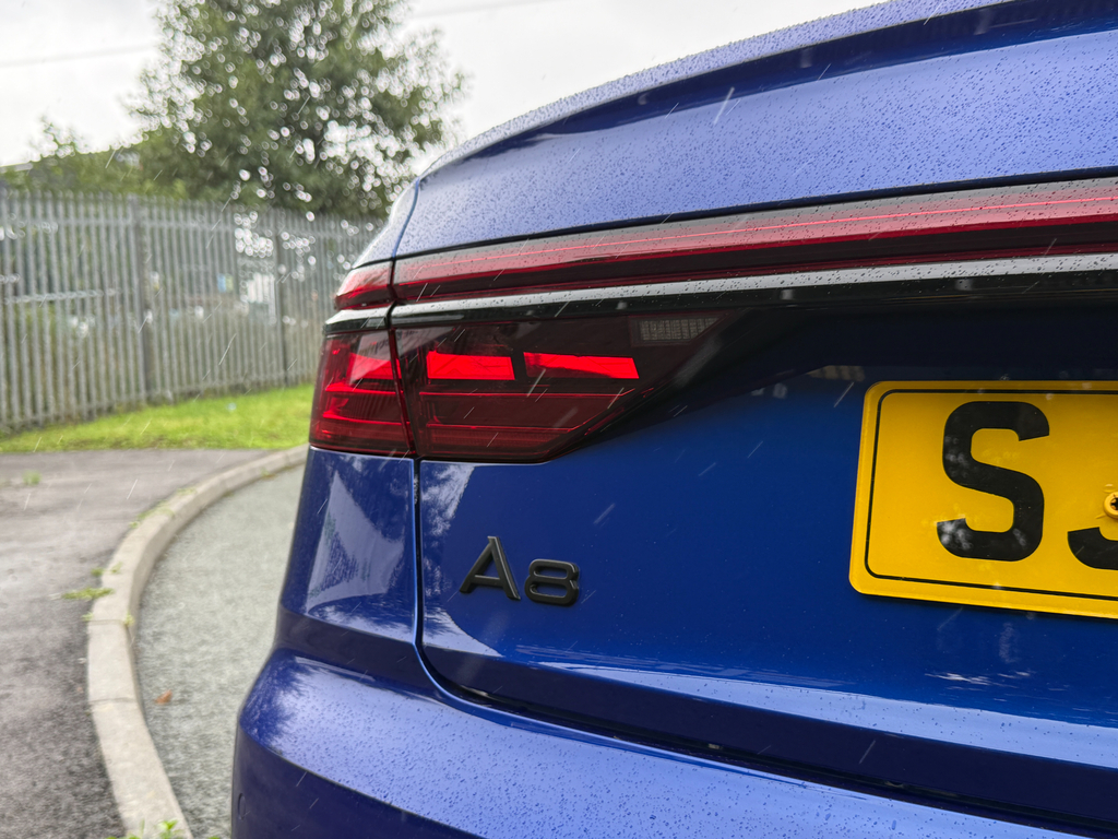 Audi A8 Launch Edition Blue #9