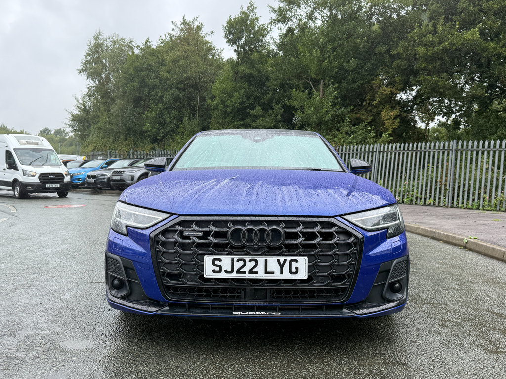 Audi A8 Launch Edition Blue #22
