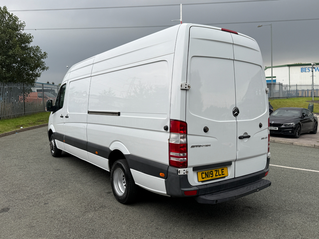 Mercedes-Benz Sprinter Panel Van White #7