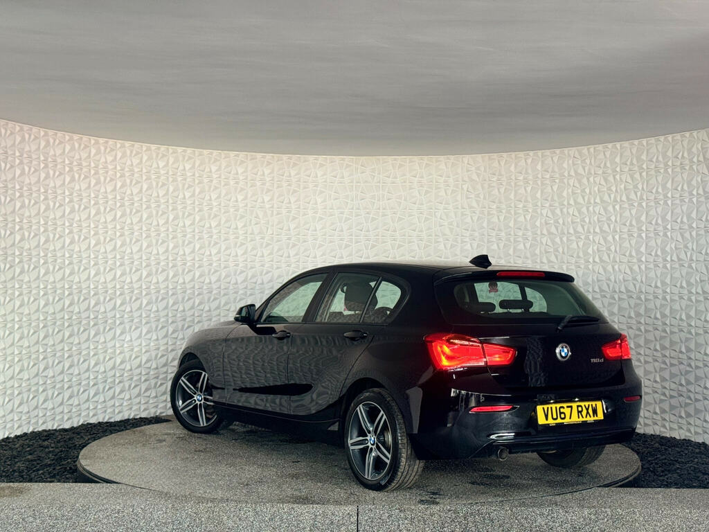 BMW 1 Series 2.0 118D Sport Euro 6 Ss Black #2